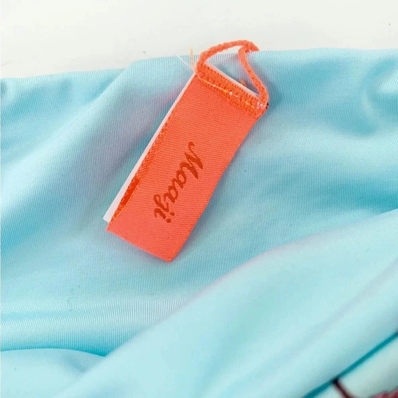 Maaji Reversible Floral Sky Blue Sublime Classic Bikini Bottom Size XS NWT - Picture 10 of 13